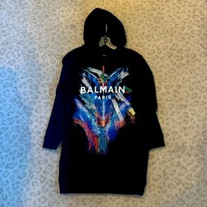Balmain sweatshirt dress